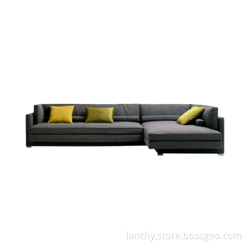 Modern Common Sofa with Chaise (SF-G330A)